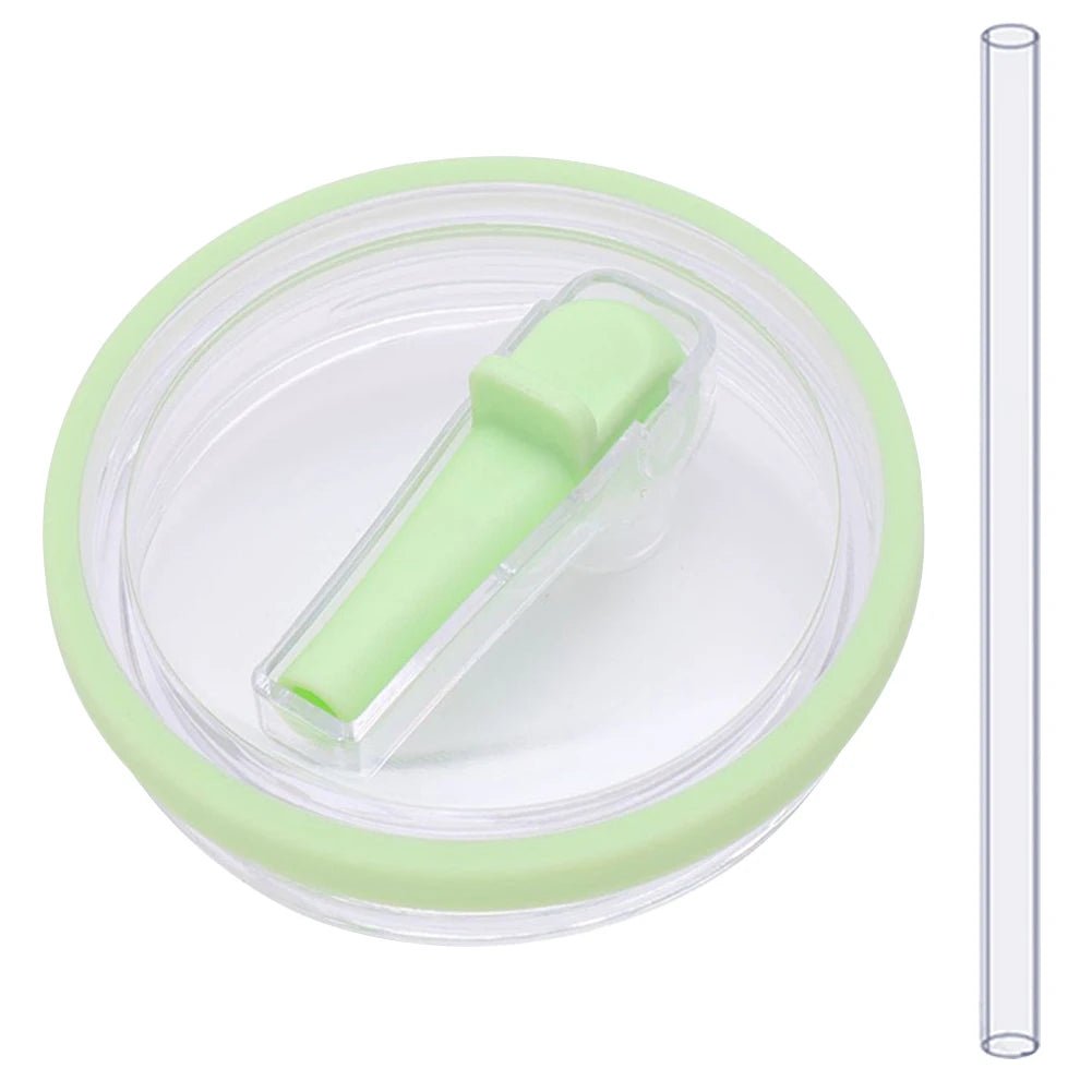 🥤 Spill - Proof Flip Straw Replacement Lid for 40oz Tumblers – Reusable Leak - Resistant Cover with Straw - goosavvy.com