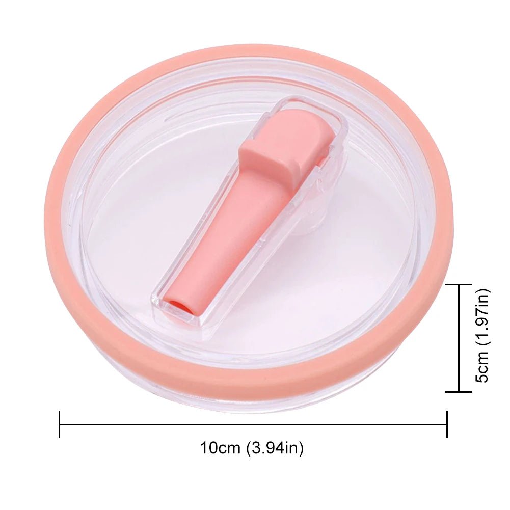 🥤 Spill - Proof Flip Straw Replacement Lid for 40oz Tumblers – Reusable Leak - Resistant Cover with Straw - goosavvy.com