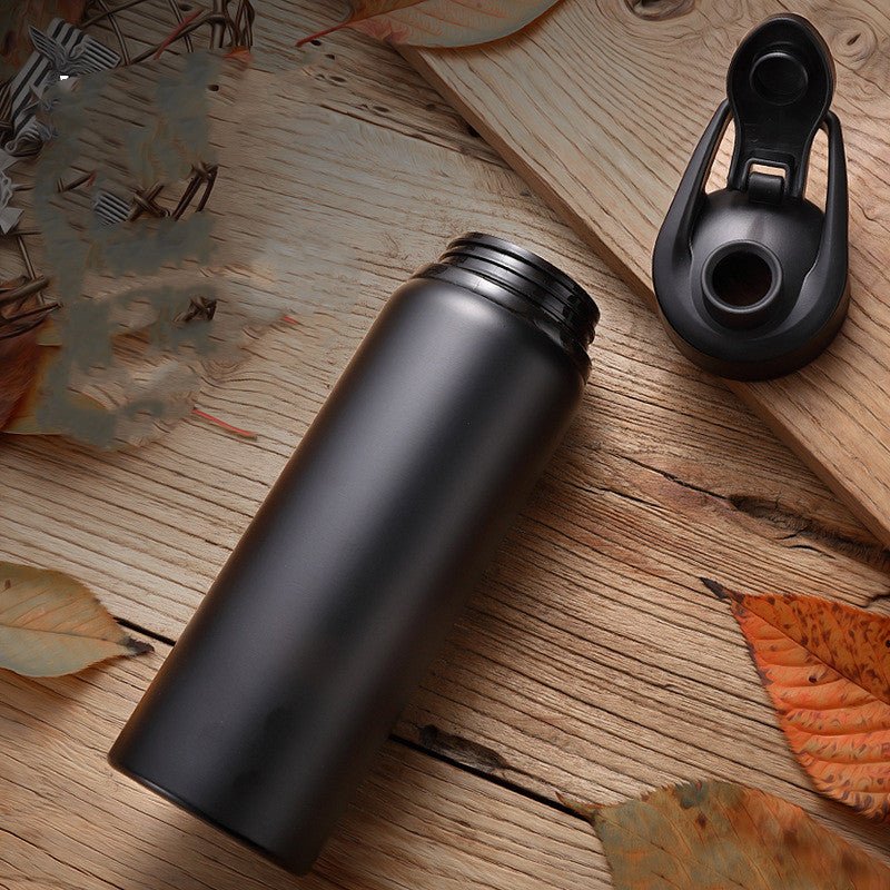 Stainless Steel Reusable Sports Water Bottle | 700ML Capacity | With Handle - goosavvy.com