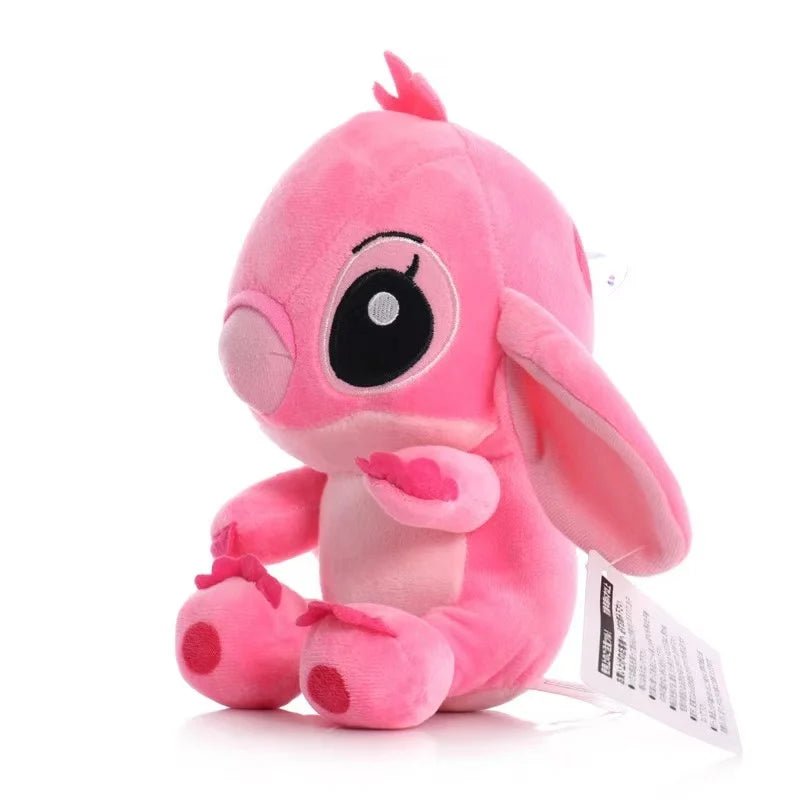 Stitch Plush Toy (18cm) | Movie Character Stuffed Doll with Pendant Loop | Cute Lilo & Stitch Collectible Gift - goosavvy.com