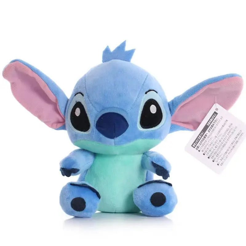 Stitch Plush Toy (18cm) | Movie Character Stuffed Doll with Pendant Loop | Cute Lilo & Stitch Collectible Gift - goosavvy.com
