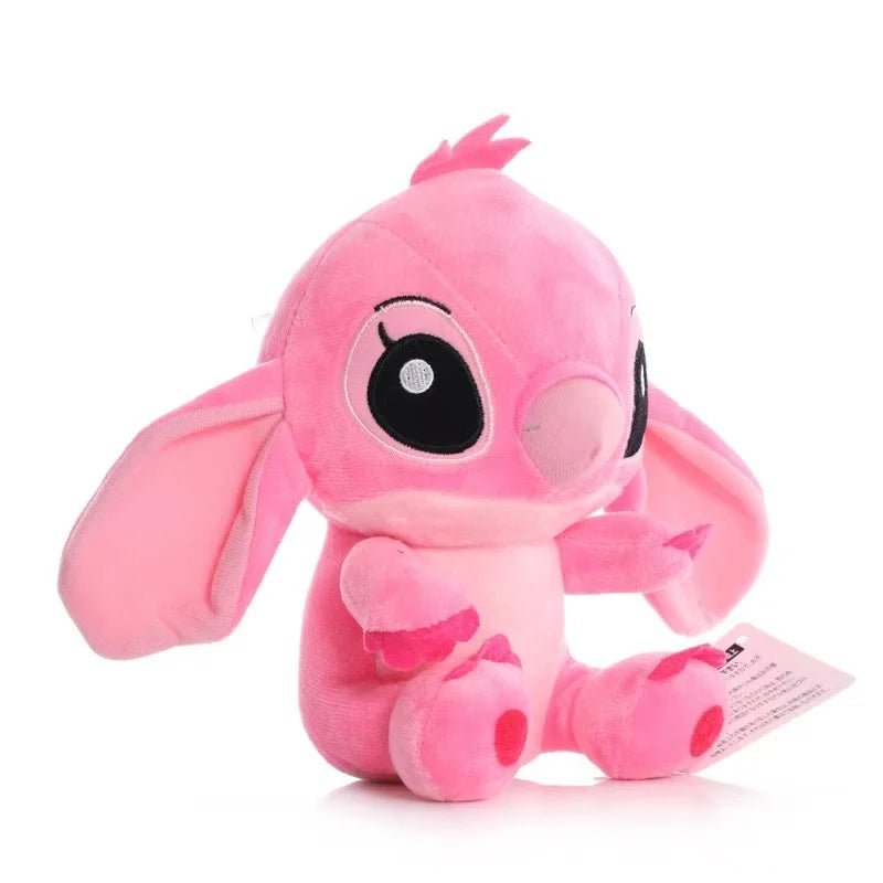 Stitch Plush Toy (18cm) | Movie Character Stuffed Doll with Pendant Loop | Cute Lilo & Stitch Collectible Gift - goosavvy.com