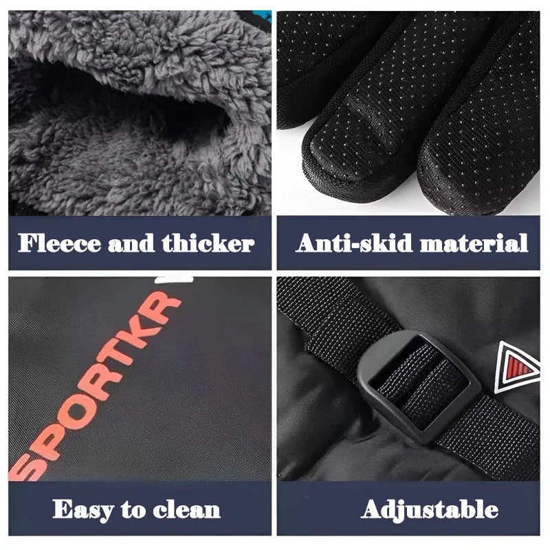 🧤 Thermal Fleece - Lined Winter Cycling Gloves – Waterproof & Non - Slip Outdoor Sports Gear - goosavvy.com