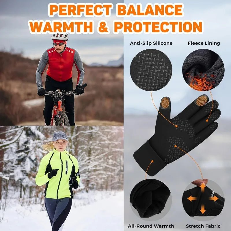 Thermal Touchscreen Winter Sports Gloves – Waterproof, Windproof Cold - Proof to - 30°C - goosavvy.com