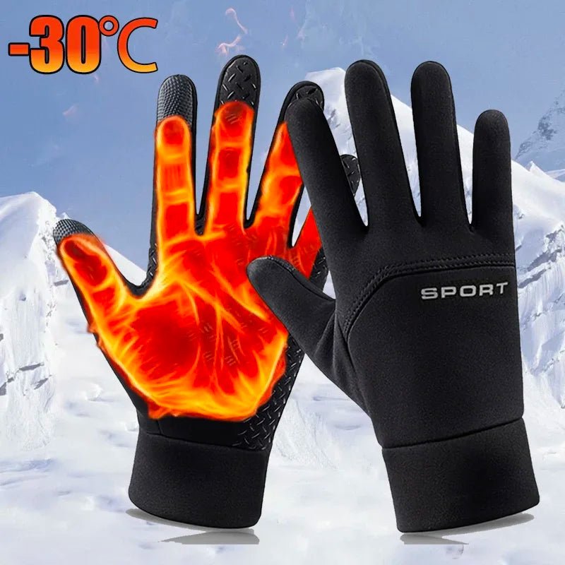 Thermal Touchscreen Winter Sports Gloves – Waterproof, Windproof Cold - Proof to - 30°C - goosavvy.com