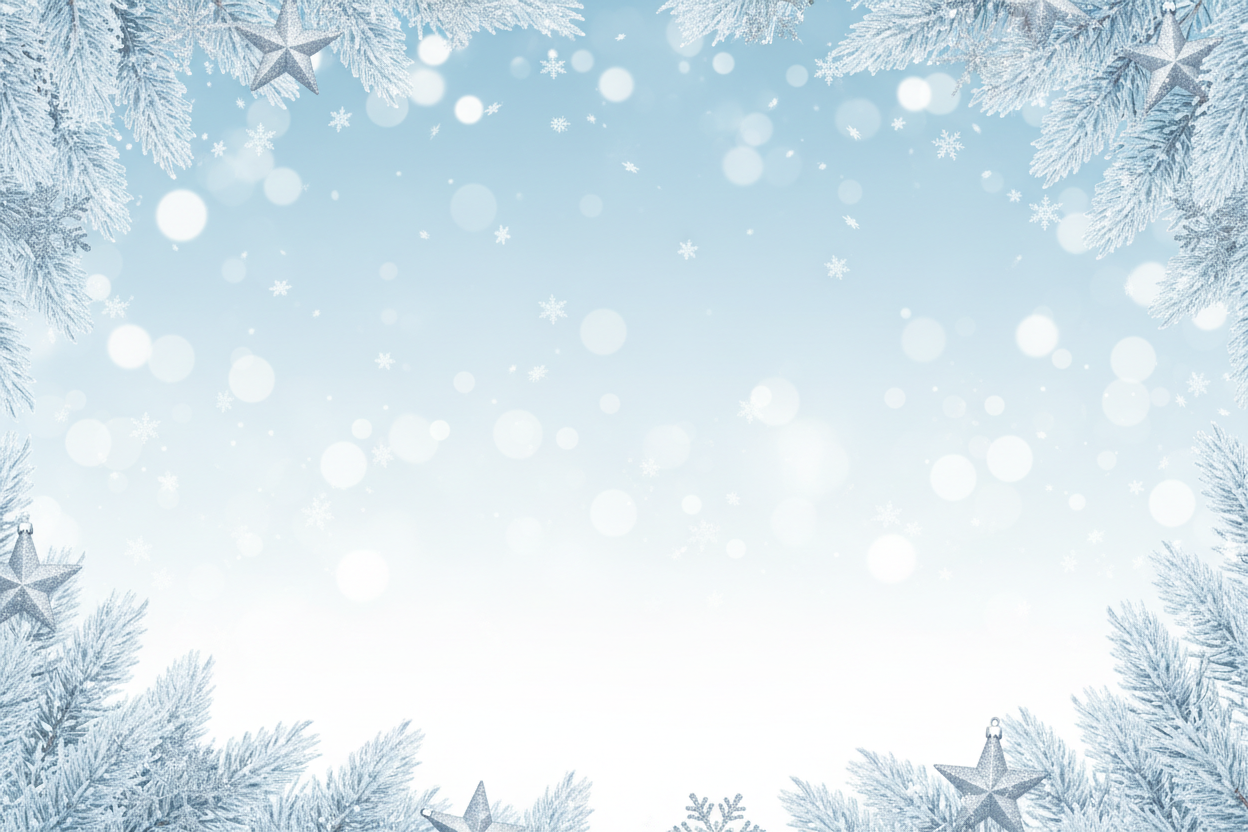 winter themed background image for discounts banner