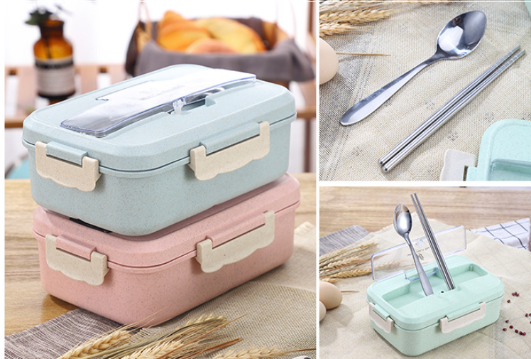 Wheat Straw School / Office Lunch Box