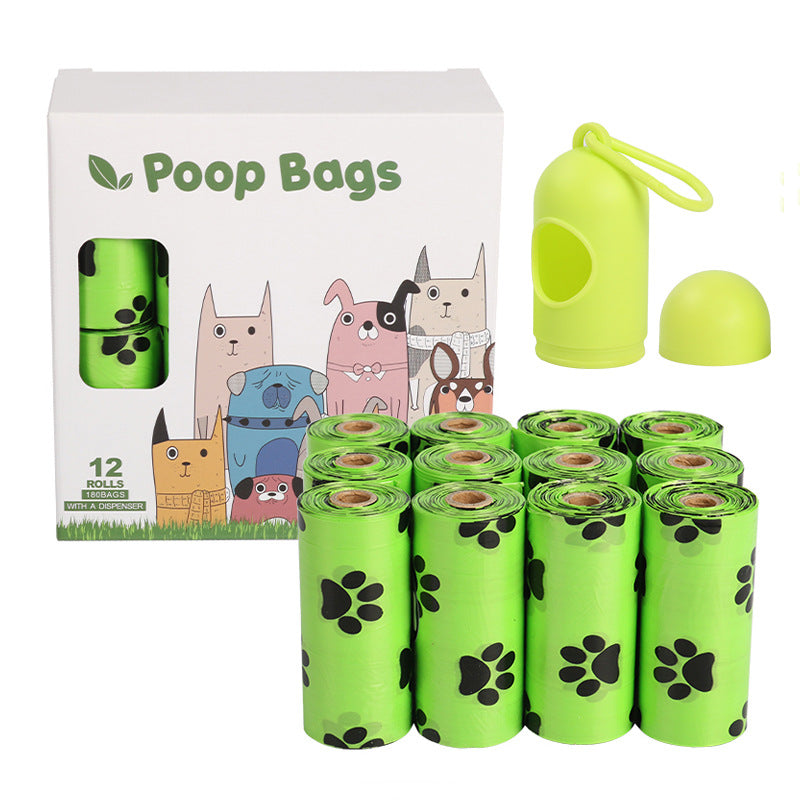 Biodegradable Dog Poop Bags with dispenser - goosavvy.com