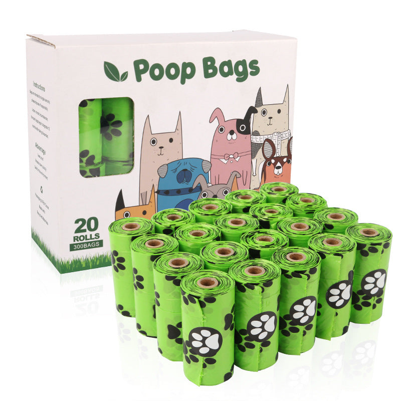 Biodegradable Dog Poop Bags with dispenser