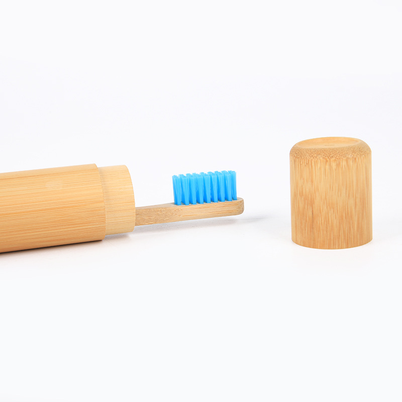Bamboo Toothbrush Travel Case