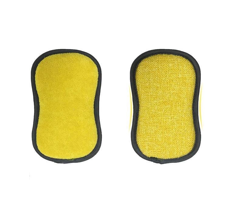 Microfiber Dual Action Scrubbing Sponges (Pack of 5 or 10, Mixed colors) - goosavvy.com