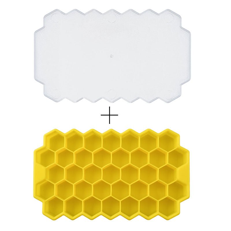 Mini Ice Cube Tray | Silicone Ice Cube Tray with Lid | BPA Free Ice Cube Maker | Makes 37 Mini Cubes - goosavvy.com