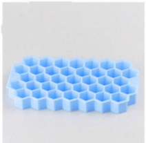 Mini Ice Cube Tray | Silicone Ice Cube Tray with Lid | BPA Free Ice Cube Maker | Makes 37 Mini Cubes - goosavvy.com