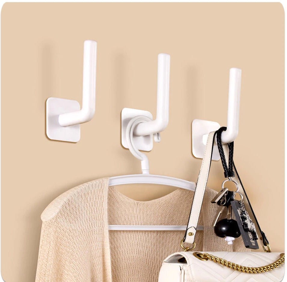 Multifunctional Self Adhesive L - Shaped Wall Hook - goosavvy.com