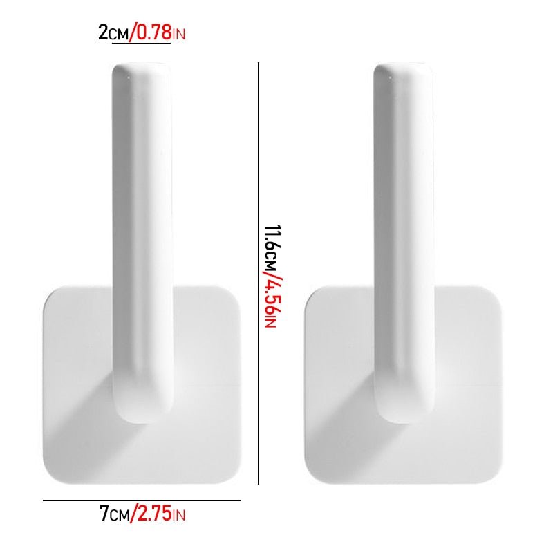Multifunctional Self Adhesive L - Shaped Wall Hook - goosavvy.com