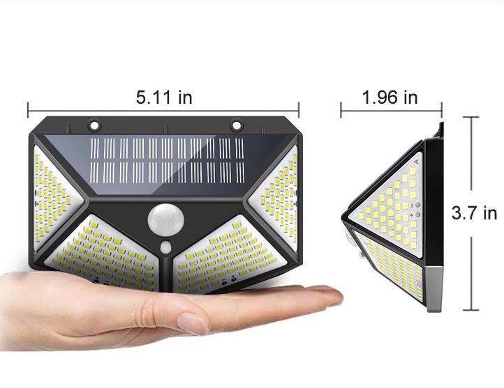 Outdoor Solar Powered LED Lights | Waterproof Dusk to Dawn Lights | Automatic Lights with Motion Sensor - goosavvy.com