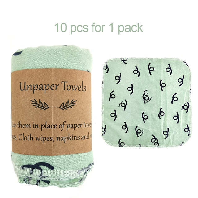 Reusable Paper Towels Washable 20 Pack,Kitchen Paperless Towels