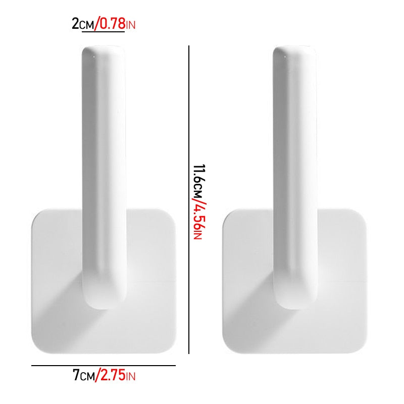 Multifunctional Self Adhesive L-Shaped Wall Hook