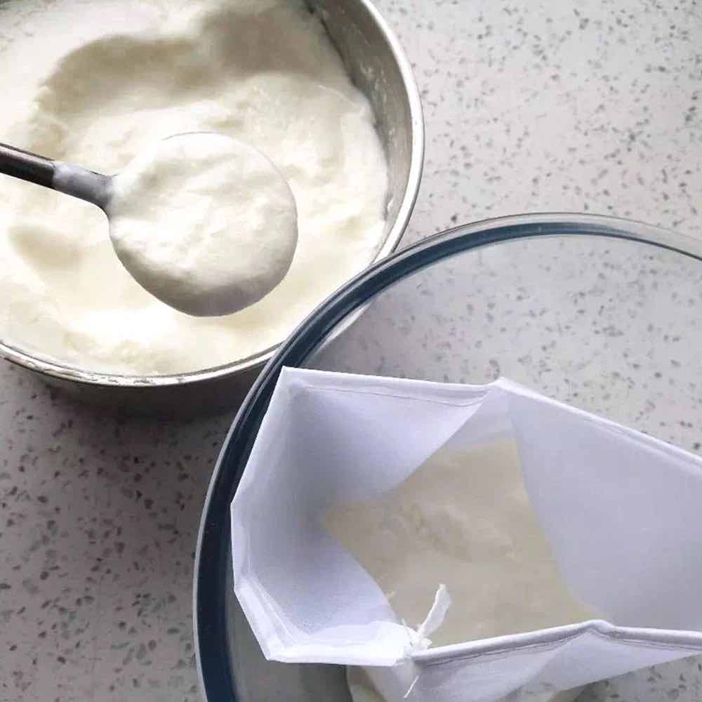 Reusable Food Grade Nylon Food Filter Bag with Draw String - goosavvy.com