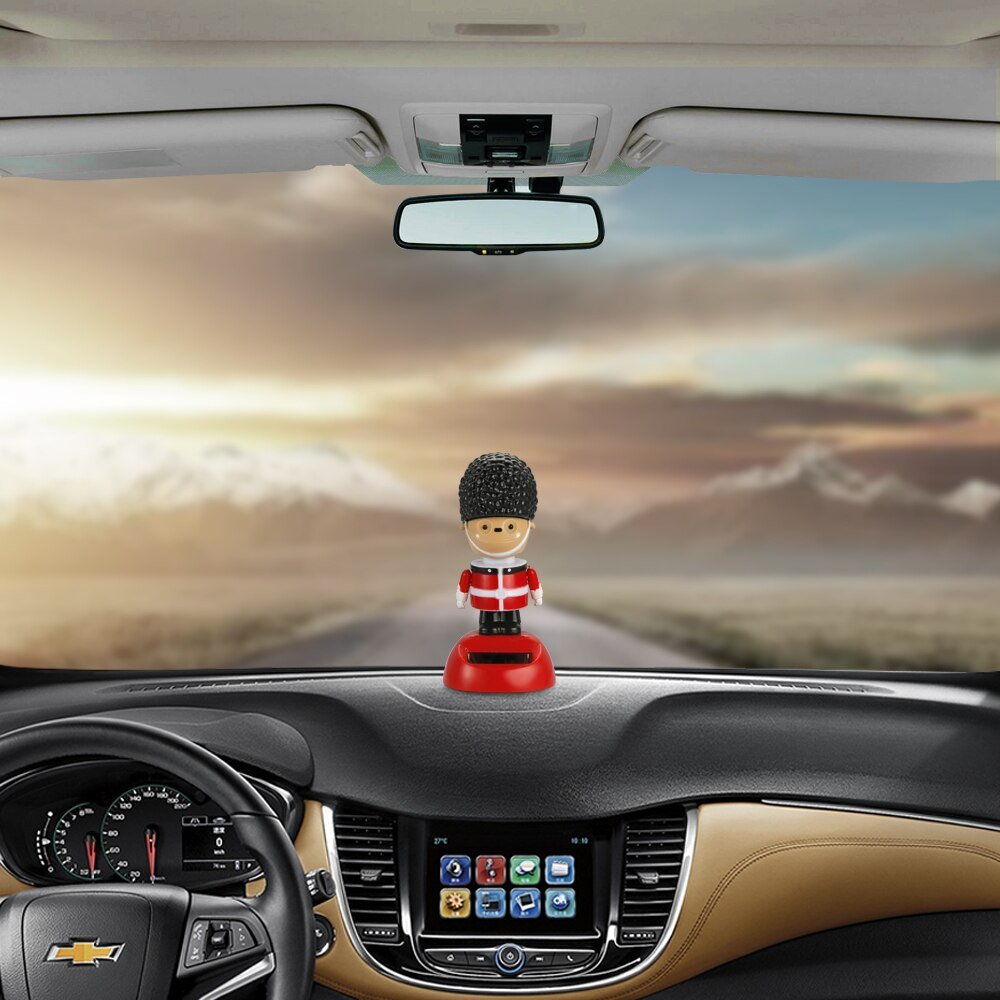 Solar Dancing Cartoon Character for Car Dashboard - goosavvy.com