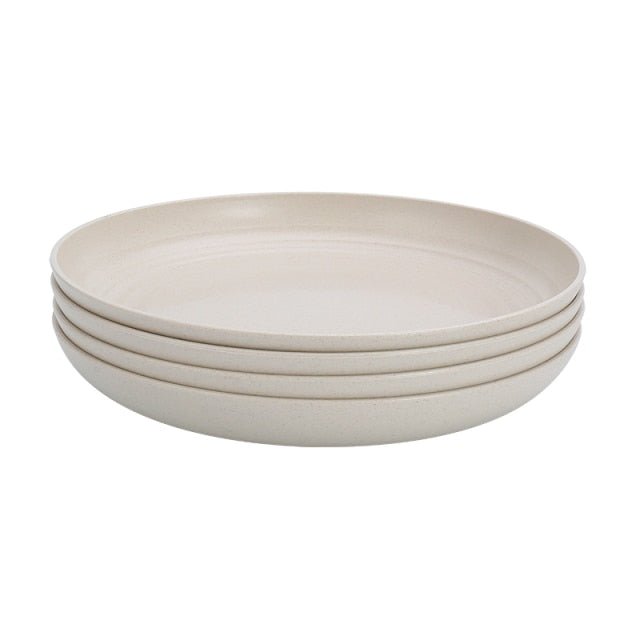 Unbreakable Wheat Straw Dinner Plates (set of 4) - goosavvy.com