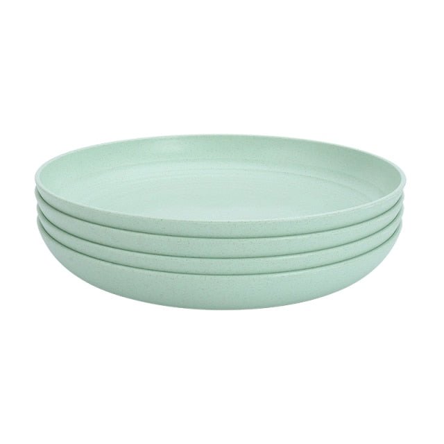 Unbreakable Wheat Straw Dinner Plates (set of 4) - goosavvy.com
