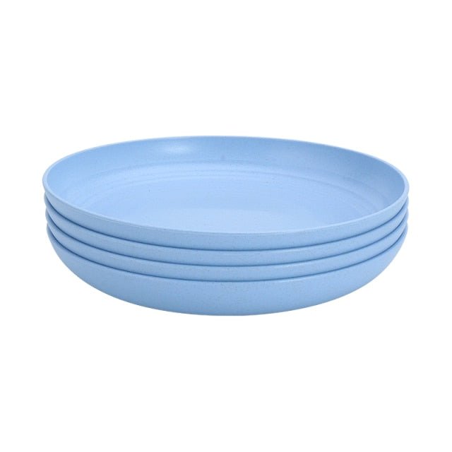 Unbreakable Wheat Straw Dinner Plates (set of 4) - goosavvy.com