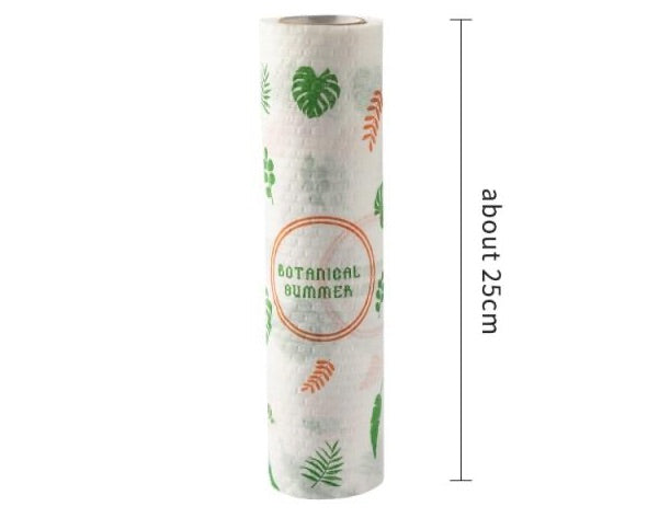 Reusable Bamboo Paper Towels (1 roll of 50 sheets)
